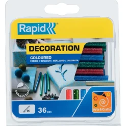 Stick di Colla Rapid per Decorazione da 7 mm Colorati Glitter