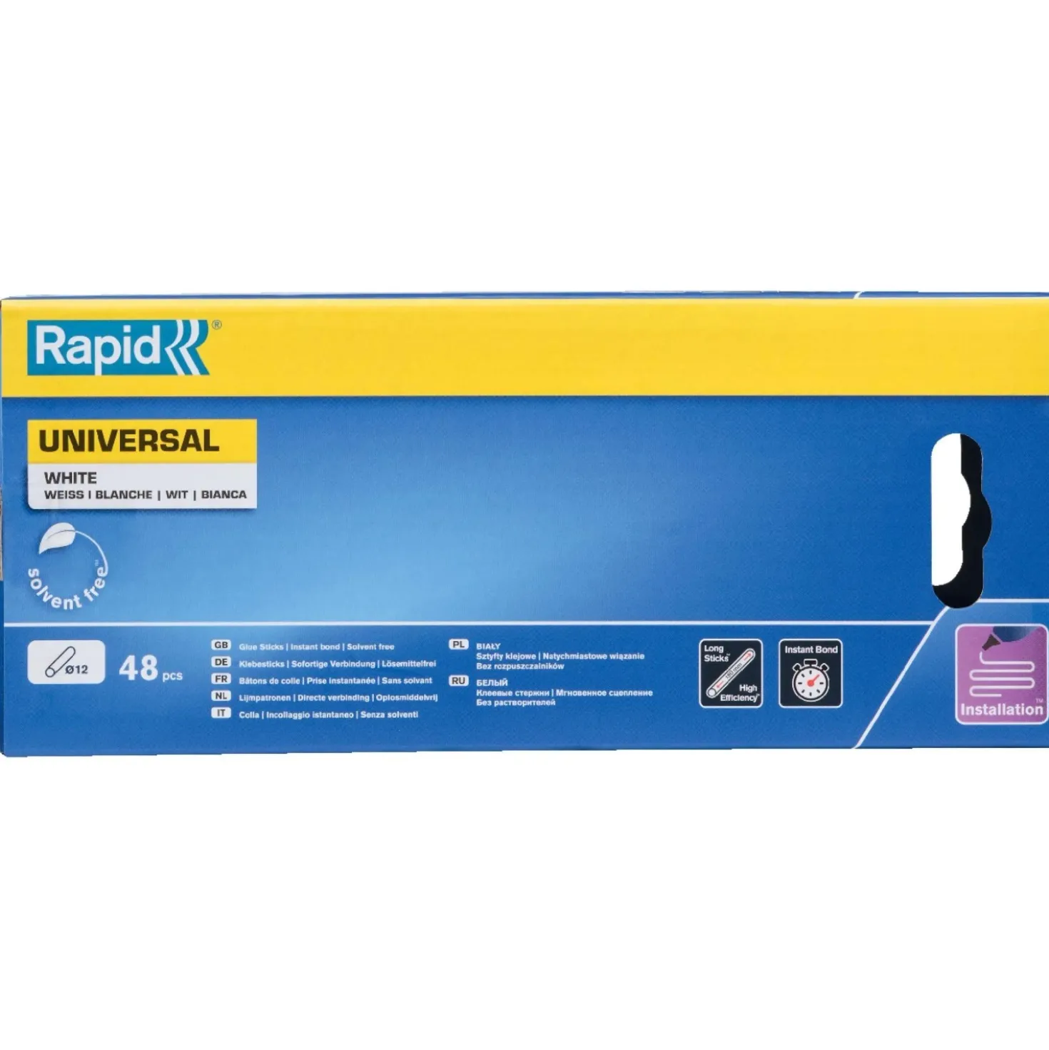 Stick di Colla Rapid Universale da 12 mm Bianco