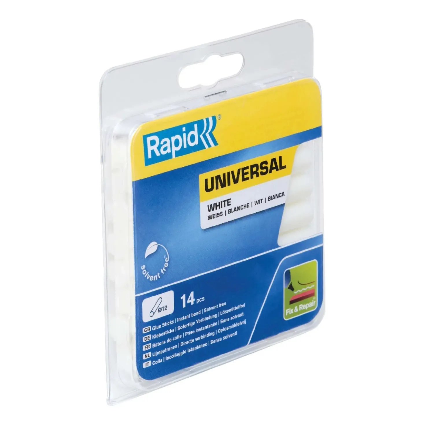 Stick di Colla Rapid Universale da 12 mm Bianco