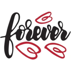 Sticker adesivo in foam Forever 47x70 cm