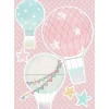 Sticker adesivo Sky 2 fogli decorazione per parete 47x67 cm