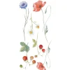 Sticker autoadesivo 2FG 15x31 cm Fields flowers