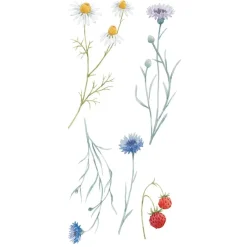 Sticker autoadesivo 2FG 15x31 cm Fields flowers