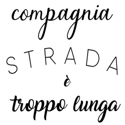 Sticker autoadesivo 2fg 31x31 cm nessuna strada