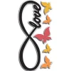 Sticker autoadesivo in foam 1fg 15x31 cm infinity