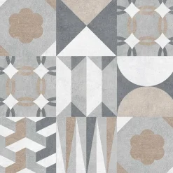 Sticker autoadesivo per piastrelle 2FG 30x30 cm Geometric tiles