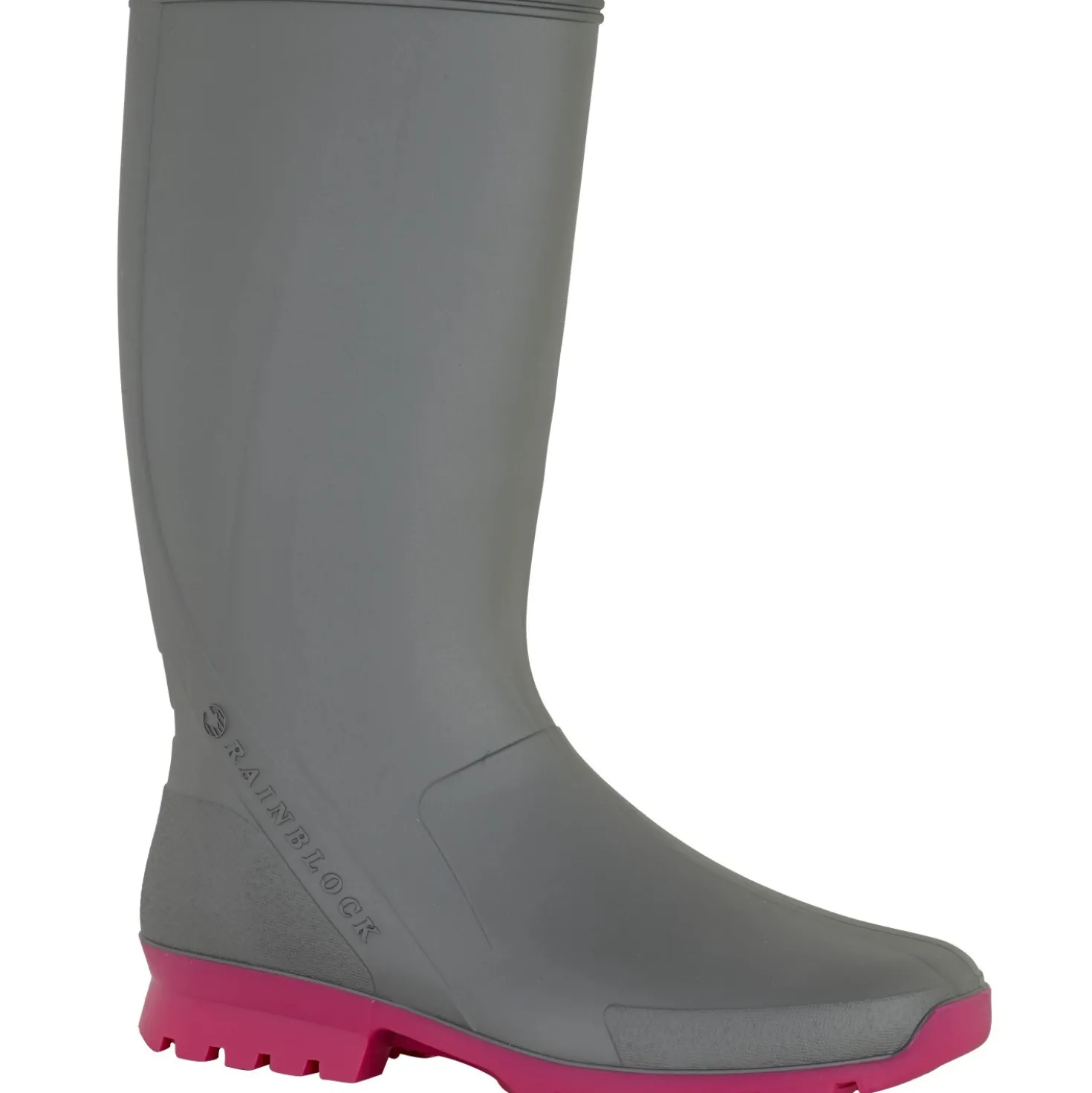 Stivale donna multiuso grigio-fucsia n. 42