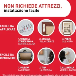 Strisce appendiquadri 3M Command™ Medium bianche