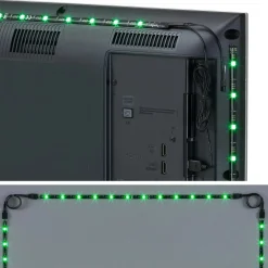 Strisce LED con attacco USB e telecomando 50 cm