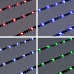 Strisce LED con attacco USB e telecomando 50 cm