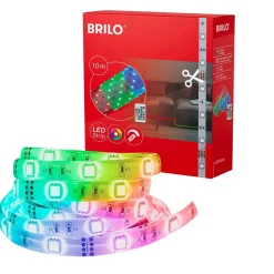 Strisce LED con interruttore RGB 0,08W 10 m