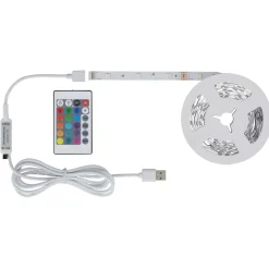 Striscia a led RGB 150 led 6 watt bianco attacco USB
