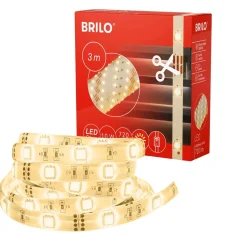 Striscia LED Superline luce bianca 3000K 90 LED L 3 m