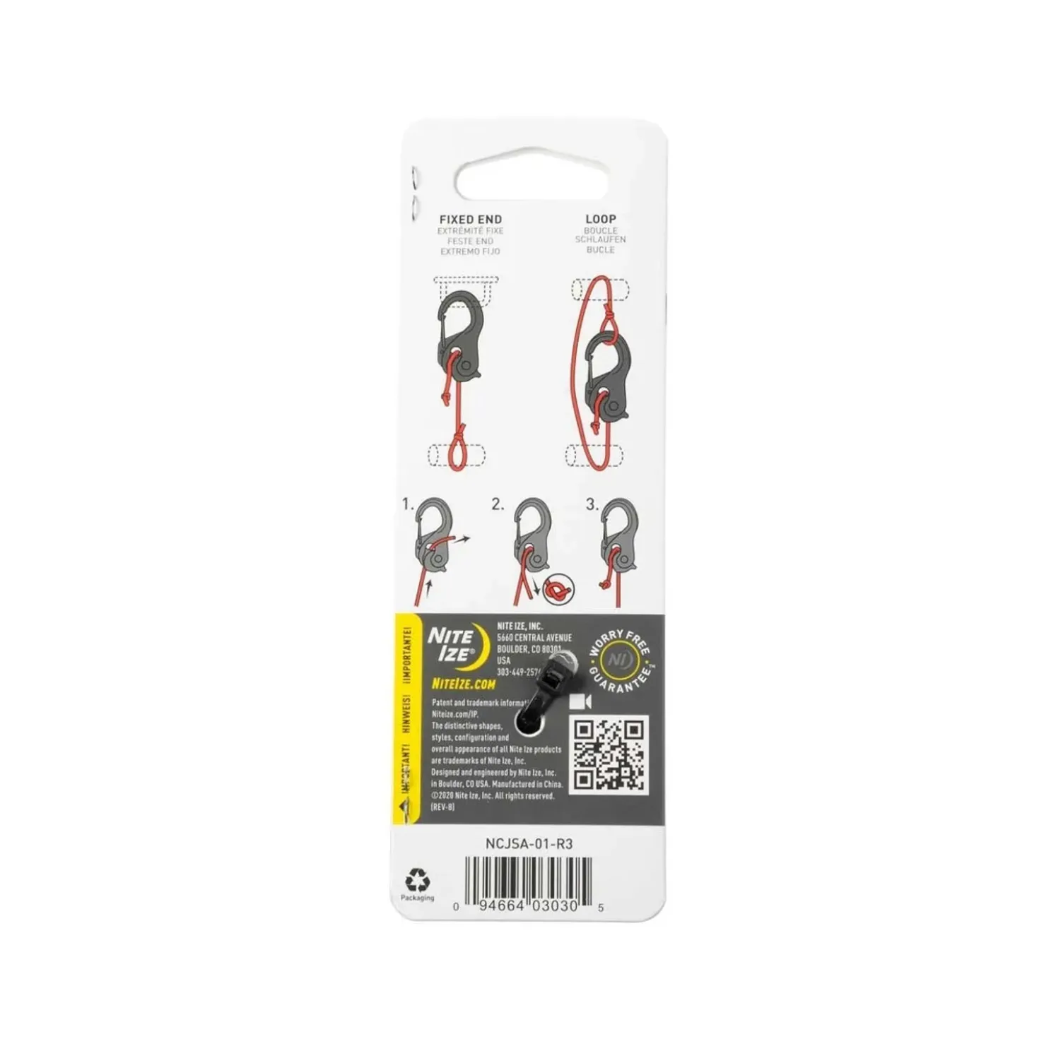 Strumento di ancoraggio definitivo in alluminio 63,1x33,6x19 mm