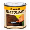 Stucco in pasta per legno Veleca noce scuro 0,25 l