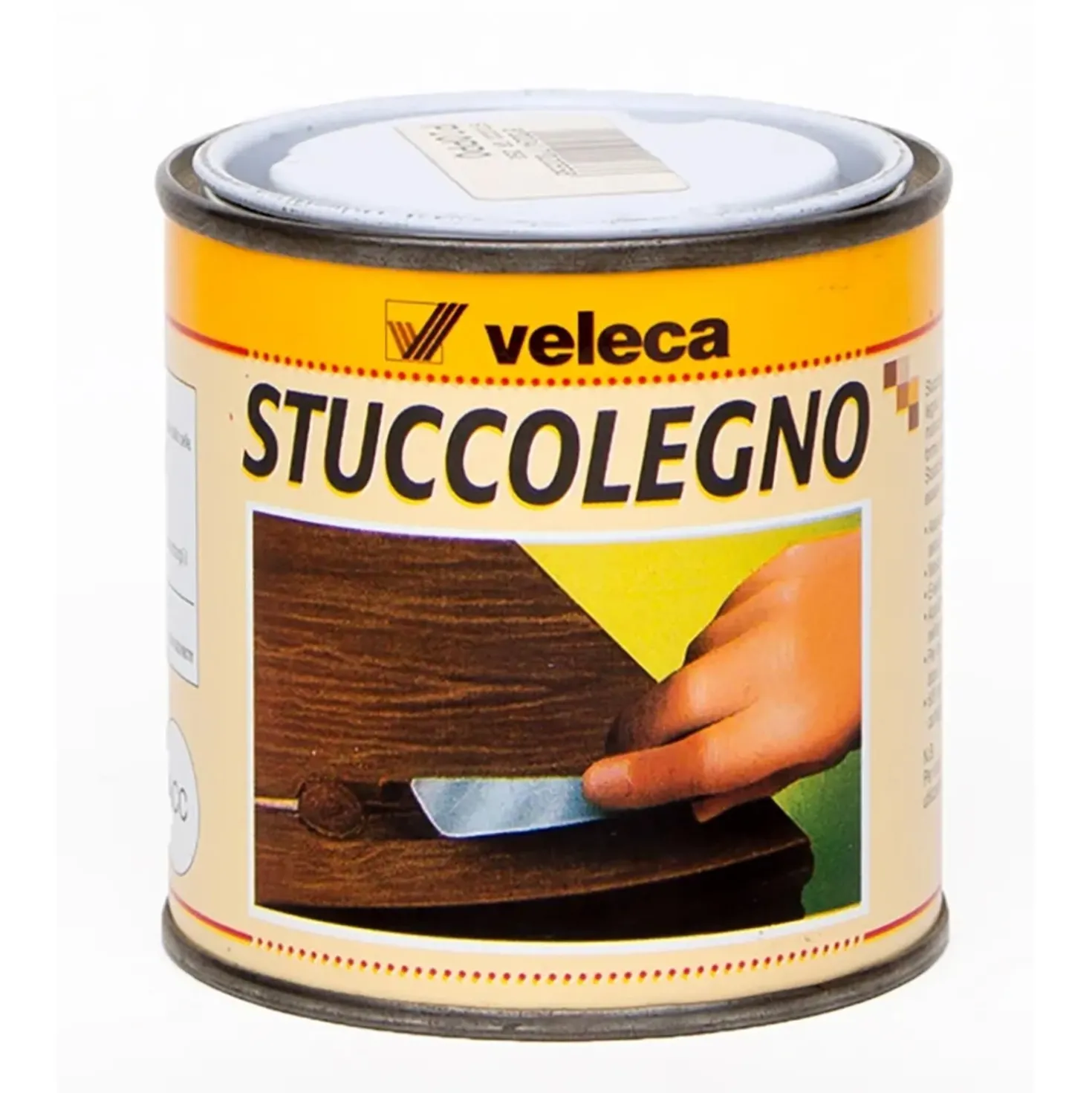 Stucco in pasta per legno Veleca rovere sabbia 0,25 l