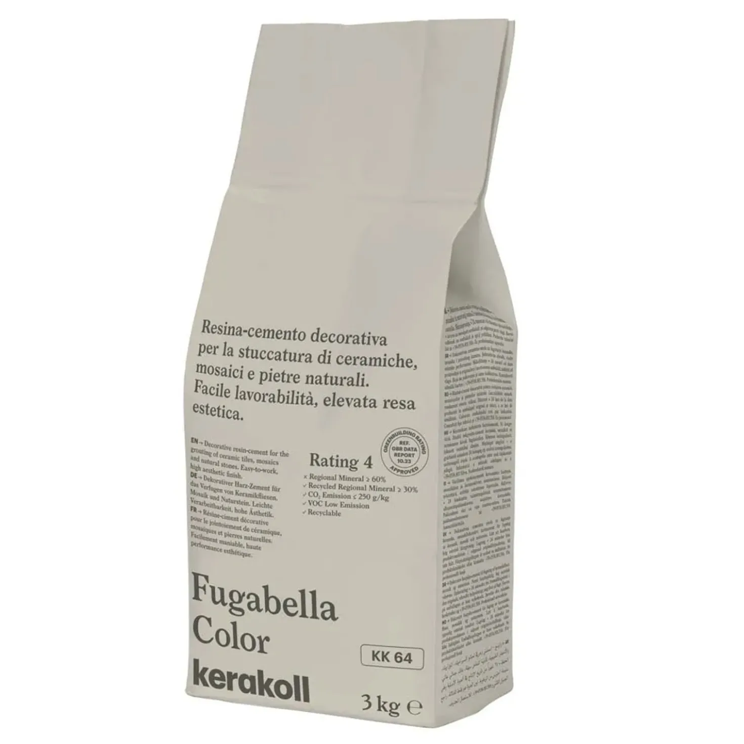 Stucco KERAKOLL Fugabella color 3 kg Grigio chiaro 1