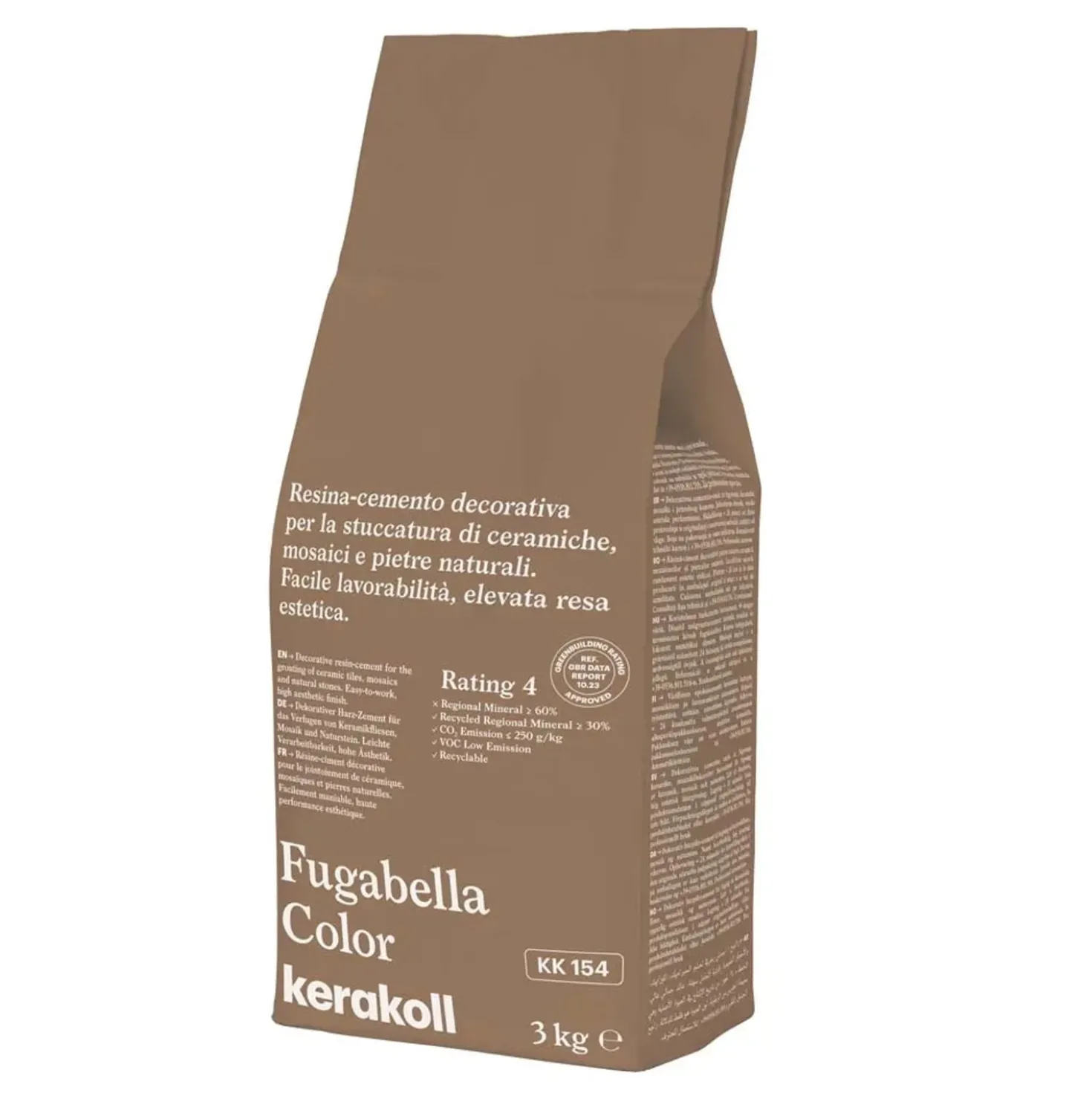 Stucco KERAKOLL Fugabella color 3 kg Marrone 3