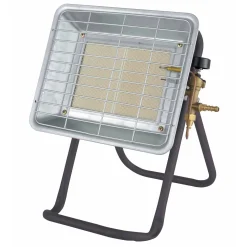 Stufa a gas da esterno Vinco 2 potenze 2,5/3,5 kW grigio
