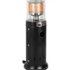Stufa a gas patio da esterno basso DCG 48000 BTU 13 Kw Ø 38 cm H 138 cm nero