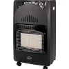 Stufa a gas pieghevole DGC con ruote 4,2 kW nero