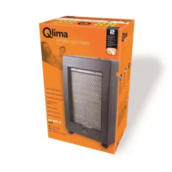 Stufa a gas Qlima GH 825 C - kW 2,5 - m3 50-80
