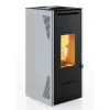 Stufa a pellet canalizzata Invicta Talo Plus 11,6 kW grigio