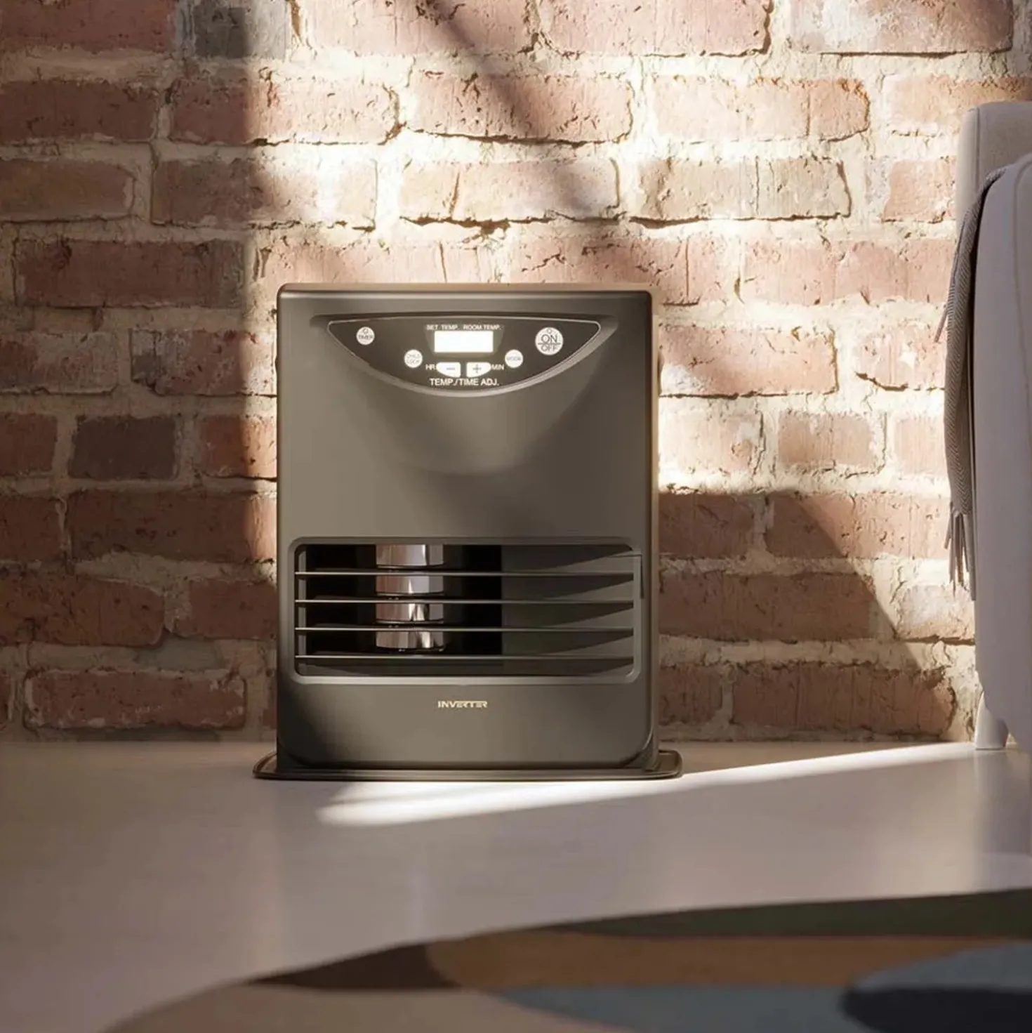 Stufa a petrolio Inverter 5026 potenza 3.2 kW grigio