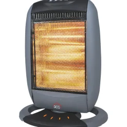 Stufa alogena oscillante DCG 400-800-1200 W grigio