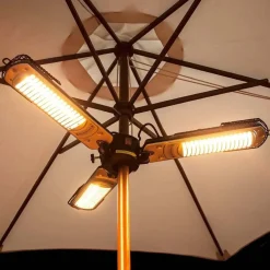 Stufa da esterno alogena 2000 W protezione IP34