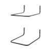 Supporti da muro per pneumatici set 2 pz