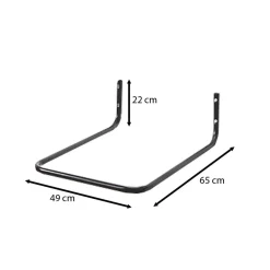 Supporti da muro per pneumatici set 2 pz