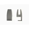 Supporti pannelli protettivi da tavolo 40x90x33 cm grigio