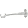 Supporto a parete per bastone tenda Classico argento Ø 2 cm L 16 cm
