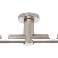 Supporto bastone tenda a soffitto Urban 2 vie acciaio Ø 2,5 cm