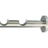 Supporto bastone tenda Function a 2 vie acciaio Ø 2 x 12 cm