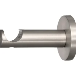 Supporto bastone tenda Function ad 1 via acciaio Ø 2 x 6,5 cm