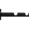 Supporto bastone tenda Function a 2 vie nero Ø 2 x 12 cm