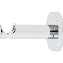 Supporto bastone tenda Function ad 1 via cromo Ø 2 x 6,5 cm