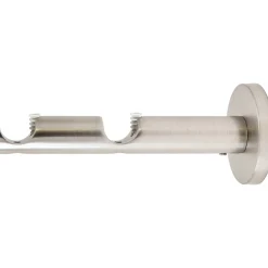 Supporto bastone tenda Function a 2 vie acciaio Ø 1,6 x L 12 cm