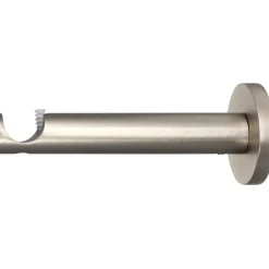 Supporto bastone tenda Function ad 1 via acciaio Ø 2 x 12 cm