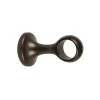 Supporto bastone tenda monoblocco chiuso bronzo Ø 20 mm