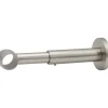 Supporto bastone tenda Mydeco Noble estraibile Ø 2 cm effetto acciaio inox