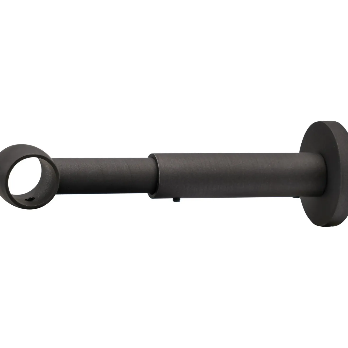 Supporto bastone tenda Mydeco Noble estraibile ferro spazzolato Ø 2 cm