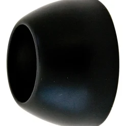 Supporto bastone tenda per nicchia 1 via nero Ø 2 cm