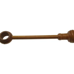 Supporto bastone tenda regolabile Ø 3,5 x L 13-33,5 cm ciliegio