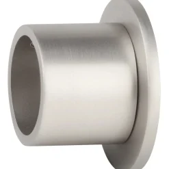 Supporto bastone tenda rosetta per nicchia acciaio Ø 2,5 cm