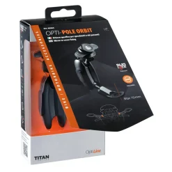 Supporto cellulare Titan Pole Orbit braccio snodato nero/grigio