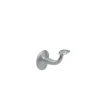 Supporto corrimano base concava in ottone lucido