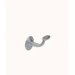 Supporto corrimano base piana in ottone bronzato